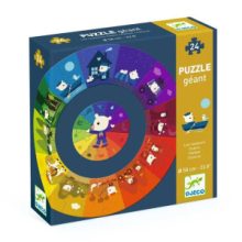 Puzzle Gigante Colori (24 Pezzi)