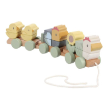 Trenino con Impilabili - Galletto Little Farm