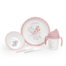 Set Stoviglie 5pz - Animali e Musica